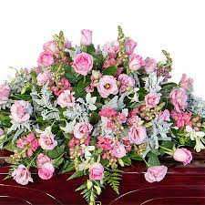 Veldkamp's flowers offers a wonderful selection of sympathy & funeral flowers. Pink Funeral Casket Flowers Flowers For Everyone
