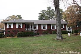 Cladding panels with a brick finish and interlocking prefabricated boards are also available. Updating A 1950 S Brick Ranch Home Southern Hospitality