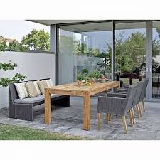 Setangebote Gartenma Bel Sets Polyrattan Stern Stern Pep Dininggruppe 4 Teilig Mit Gartentisch 220cm Teak Basaltgrau S