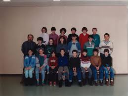 Photo de classe 5eB de 1987, Collège
