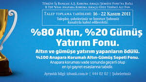 Bunun için banka eksperleri ürünleri kontrol ediyor ve. Is Bankasi Ndan Yuzde 100 Anapara Korumali Altin Gumus Sepeti Fonu Ntv