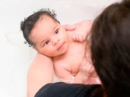 Extreme cold or extreme heat for prolonged lengths of time (longer than a bath) might reduce the effectiveness of your immune system, but you still have to have contact with a germ to get pneumonia. Bathing A Newborn Raising Children Network