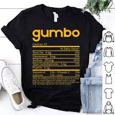 0 you can find chicken and sausage gumbo recipes as a staple in almost every southern kitchen. Premium Gumbo Nutrition Facts Funny Thanksgiving Christmas Costume Sweater Hoodie Sweater Longsleeve T Shirt
