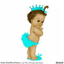 Sweet Teal Blue Princess Baby Girl Shower Statuette Zazzle Com Princess Baby Girl Shower Baby Princess Baby Girl Princess