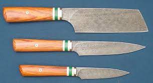 Register a sa forums account here! Damascus Kitchen Knife Set Knives For Sale Bladesmith S Forum Board