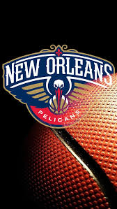 The pelicans logo is one of the nba logos and is an example of the sports industry logo from united states. New Orleans Pelicans Iphone Wallpaper Nba Wallpapers New Orleans Pelicans New Orleans