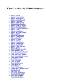 See full list on mp3islamiz.blogspot.com Koleksi Lagu Lagu Nasyid Di Gudanglagu