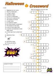 You can even play games about business, romance, and traveling. Halloween Crossword English Esl Worksheets For Distance Learning And Physical Classrooms