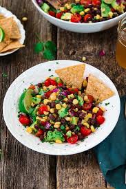 Black Bean And Corn Salad Recipe Avocado Black Bean Corn Salad Recipe Black Bean Corn Salad Corn Salads Black Bean Corn