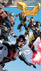 Thor Smasher Hyperion And Iron Man Marvel Comic Character Marvel Comics Next Avengers