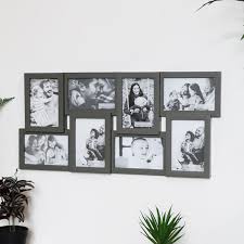 Whether you're hanging photo prints of your newborn in a nursery or a custom print from your wedding day as. Large Dark Grey Multi Photo Frame Windsor Browne