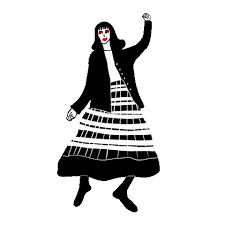 Lydia gallop gif transparent background png clipart. Lydia Deetz Dancing Sticker By Please Enjoy This For Ios Android Giphy
