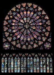 Notre Dame De Paris Rose Du Transept Sud Notre Dame De Paris Cathedrale Cathedrale De Chartres Cathedrale