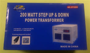 Patented universal outlet for 220 / 240 volts fits virtually any plug from anywhere in the world. Philmore 120v 240v Step Up Down Transformer 200w St200 Fuse Gma2 Do Not Use In Wet