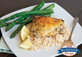 Aldi Us Lemon Rosemary Baked Boneless Chicken Thighs Chicken Recipes Baked Boneless Chicken Thighs Boneless Chicken Thigh Recipes