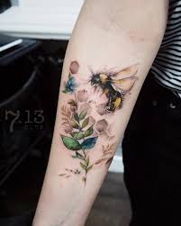 Which mode of transport would be better9. 75 Cute Bee Tattoo Ideas Cuded