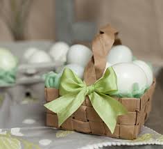 Osterkorbchen Basteln Mit Kindern Zu Ostern Einfache Bastelanleitungen Osterkorb Basteln Osterkorbchen Basteln Osterkorb