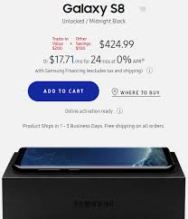 Ask the service provider for the code to unlock. Samsung Galaxy S8 Deal Alert Bogo Or Trade In Your Current Phone And Pay As Little As 275 Techspot