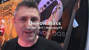 Boutique Bass Guitars from Luthier Devon Smullen of Devon Bass at NAMM 2017 