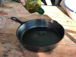 This cast iron dutch oven is seasoned in the factory, where an electrostatic spray system coats it with oil right before heating it inside a commercial oven at very high temperatures. Favorite Oils For Seasoning Cast Iron Kent Rollins
