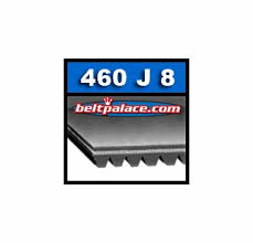 460j8 Poly V Belt 460 J8 Micro V Belts Metric Pj1168