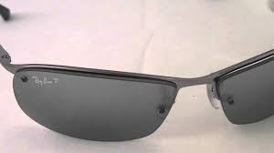 Refine your search for ray ban top bar 3183. Ray Ban Rectangular Sunglasses Rb3183 004 82 Youtube