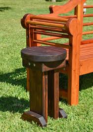 This swing measures 50.33 x 90.5 x 71.63, great for keeping on your deck or under your favorite backyard tree. Mini 12 Inch Round Wood Side Table Redwood Side Tables