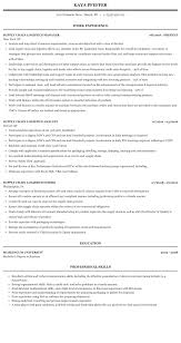 Supply Chain Logistics Resume Sample Mintresume