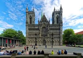 I am on vacation there now, and i needed to draw something based from there :3. Nidaros Cathedral Built Over The Tomb Of St Olav Historic Trondheim