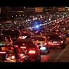 Video of night city road. 1