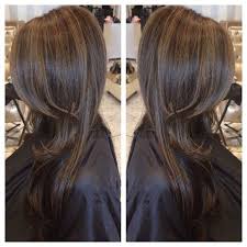 Brown hair and dark caramel highlights are a regal combination which is what makes it so much in demand. 12 Flattering Dark Brown Hair With Caramel Highlights Hair Fashion Online