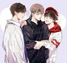 maknae jin bts かわいい btsイラスト ファンアート