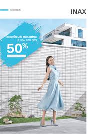 Khuyến mãi lên đến 50% gạch kiến trúc INAX cuối năm 2022 - Nội Thất Tâm Anh