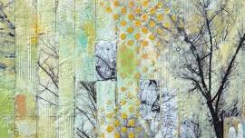 Rich Layers – Encaustics and Wet-Strength Tissue Paper with Robyn Bragg