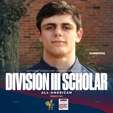 🐓| Junior Matthew Carrozza (Environmental Studies) and first-year Ty  Trickle (Psychology). Both have been honored as National Wrestling Coaches  Association (NWCA) Division III Scholar All-Americans, as announced by the  league Friday morning. #