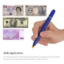 This counterfeit money detector pen is in excellent condition with a lot of life left in it. Buy Portable Mini Banknote Tester Pen Counterfeit Money Detector Pen Money Marker Currency Cash Checker At Affordable Prices Free Shipping Real Reviews With Photos Joom
