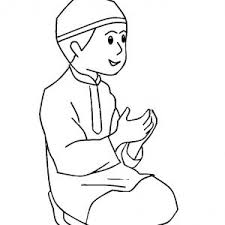 Islam clipart solat gambar kartun muslimah shalat png. Koleksi Mewarnakan Gambar Muslim Dan Muslimah Azhan Co