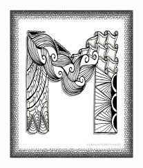 3d lettering word users alphabet design 3d lettering word edit design. Zentangle M Monogram Alphabet Illustration Art Print By Vermont Greetings On Wanelo Alphabet Illustration Doodle Art Letters Illustration Art