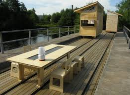 Bridge Friggebod Little Houses On The Black River Little Houses Tiny House House