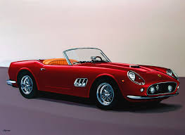 1963 ferrari 250 gt california spyder replica. Ferrari 250 Gt California Spyder 1957 Painting Painting By Paul Meijering