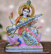 Maa saraswati aarti in english. Marble Saraswati Maa Statue Exporter Wholesaler From Jaipur