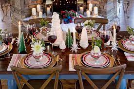 Maybe you would like to learn more about one of these? 40 Christmas Table Decorations Festive Table Setting Ideas For Holiday Parties Hgtv