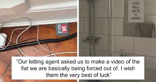 Guy Films A Hilarious Apartment Tour For His Letting Agent After Being Forced Out Of It By The Landlord Doesn T Let Any Problem Go Unnoticed In 2020 Being A Landlord Apartment