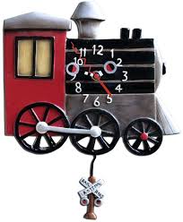 Allen Designs Toots Pendulum Clock Pendulum Wall Clock Clock Art Clock