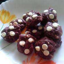 Biskut red velvet coklat buku resepi : Tertunailah Hasrat Di Hati Resepi Biskut Red Velvet White Chocolate Chips Sedap