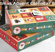 Amazon.com: Advent Calendar Boxes： 5pcs Empty Christmas ...