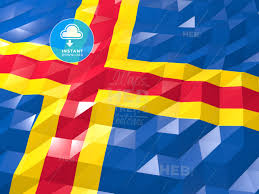 Download flag (filled in with name). Aland Islands Flag Caneserin