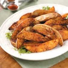 Chili Seasoned Potato Wedges Seasoned Potato Wedges Seasoned Potatoes Food Dishes