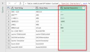 See full list on spreadsheetplanet.com Remove Or Extract Special Characters From A Data Set Using Power Query Xl N Cad