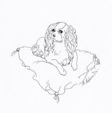 Charlie the cavalier 24 page coloring and. Dog Coloring Page Cavalier King Charles Dog Cavalier King Charles Spaniel